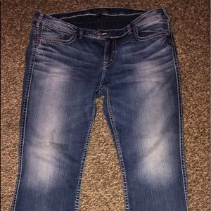 Silver jeans